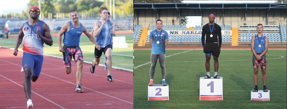 L'athlète Isaac Joseph remporte la médaille d'or au Miting de Karlovac 2024 !